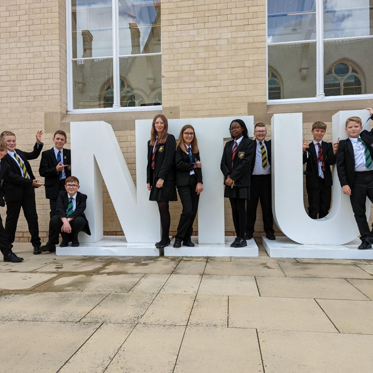 Students visit NTU Tupton Hall School